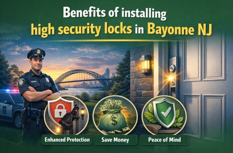 Benefits of installing high security locks in Bayonne NJ