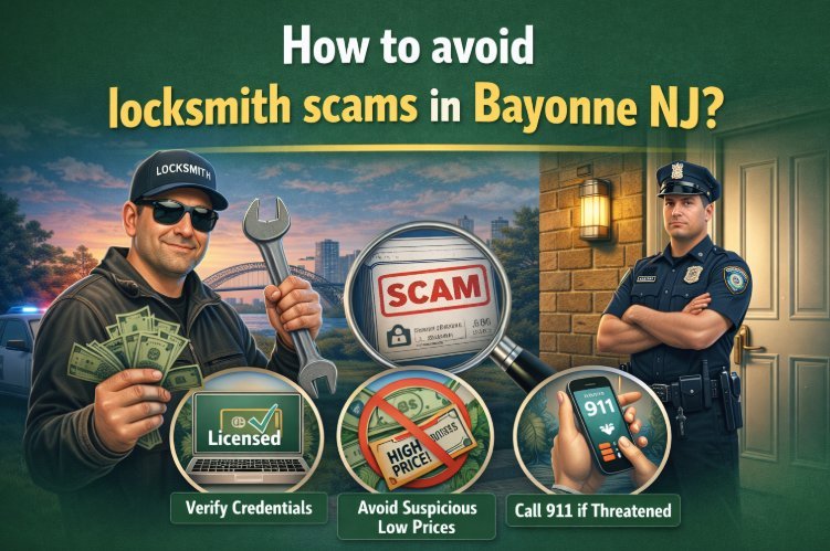 How to avoid locksmith scams in Bayonne NJ