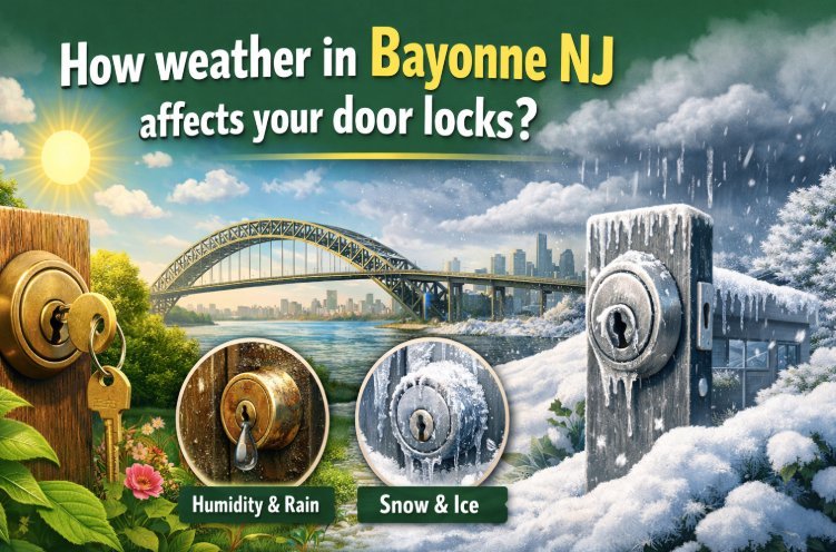 How weather in Bayonne NJ affects your door locks
